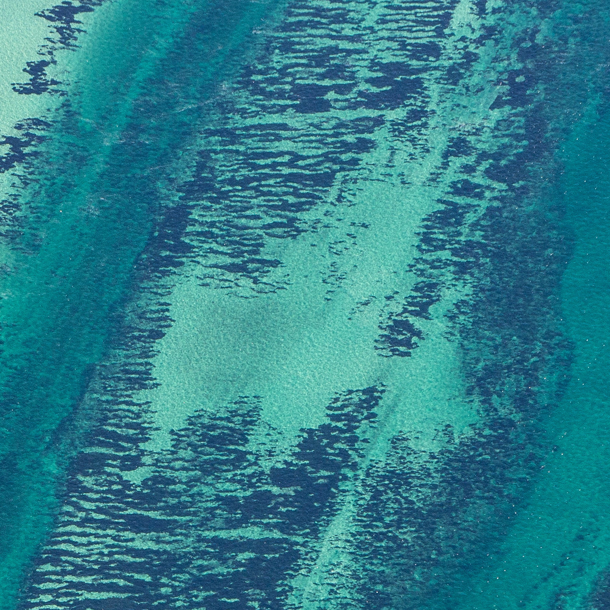 Shark bay, Western Australia, seen from above (detail). Fine art print by photographer Martine Perret.